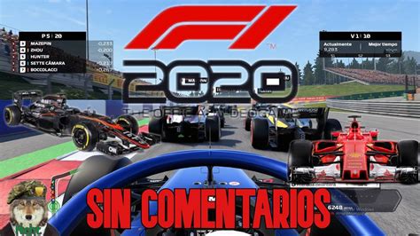 The new formula one season starts in bahrain. F1 2020 | gameplay | español | sin comentarios - YouTube