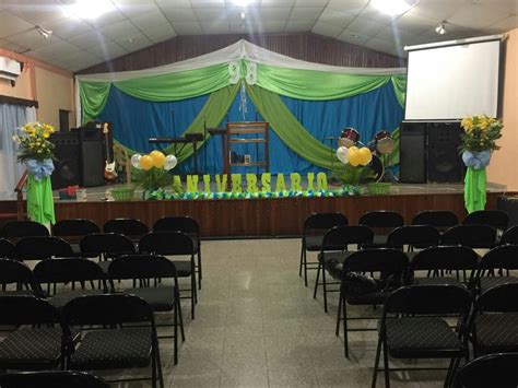 Iglesia Evangélica Amigos Gracias Lempira Decoración Vilma Suyapa