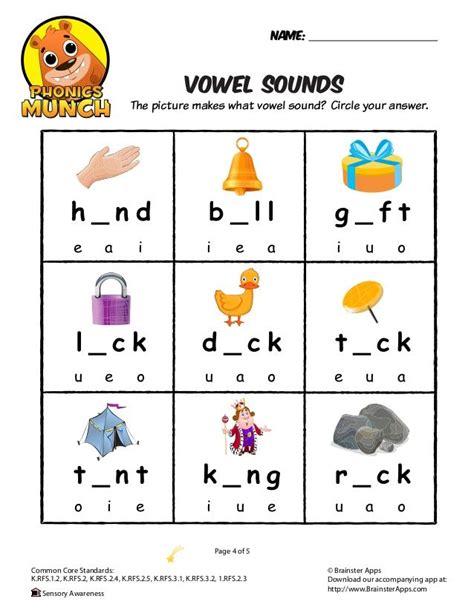 Jolly Phonics Vowel Sounds Jjolly Phonics Cards