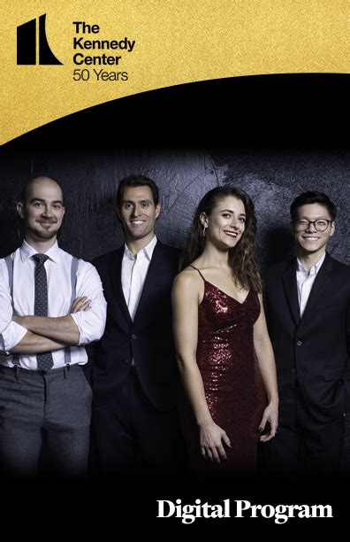 The Dover Quartet And Haochen Zhang Kennedy Center