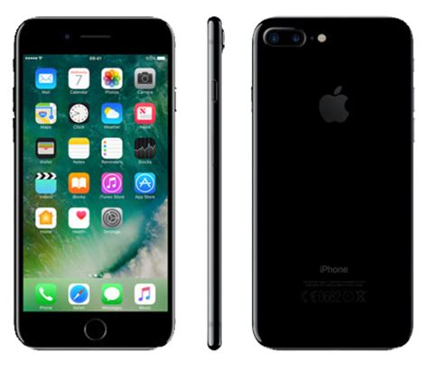 Apple Iphone 7 Plus 128gb Jet Black Locked To Network