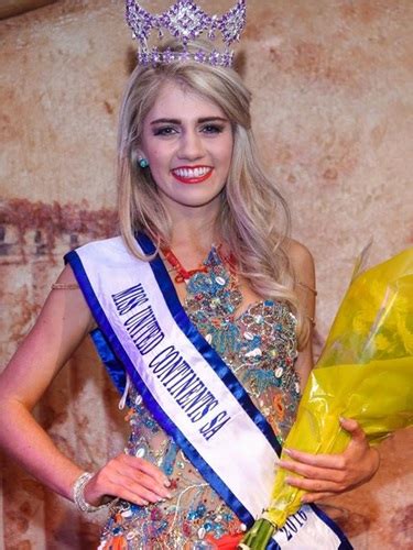 Matagi Mag Beauty Pageants Neena Bezuidenhout Jewel Of The World 2018