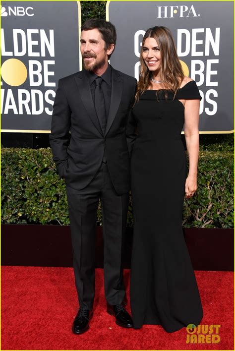 Christian Bale Is Supported By Wife Sibi At Golden Globes 2019 Photo 4207105 Christian Bale