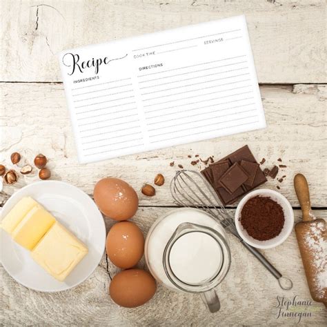 Recipe Card Template For Word 3x5 Leqwersec