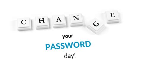 Change Your Password Day Alpein Software
