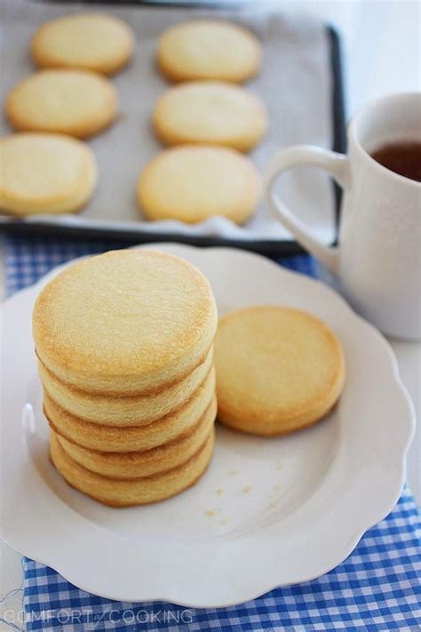 3 Ingredient Shortbread Cookies Simple Recipe Ideas