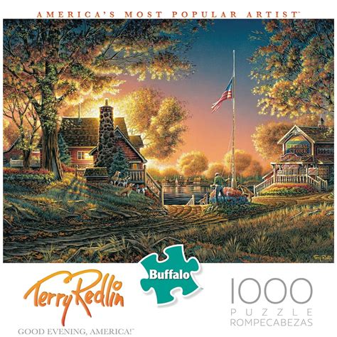 Buffalo Games Terry Redlin Good Evening America 1000 Pieces Jigsaw