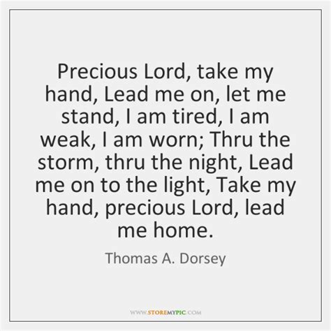 Thomas A Dorsey Quotes Storemypic English