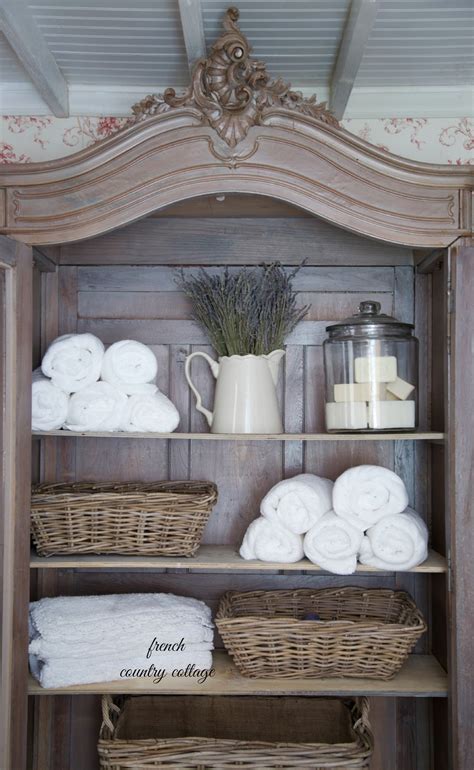 Simple Storage Ideas French Country Cottage