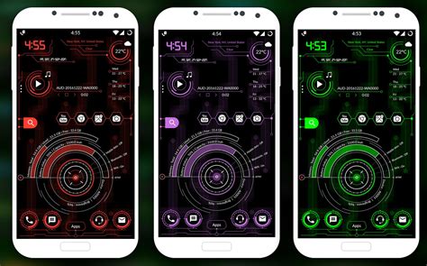 Hi Tech Launcher 2020 Ui Of Future Theme Fast For Android Apk