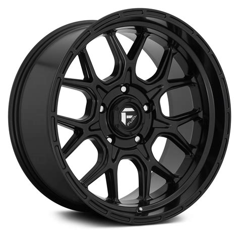 Fuel D670 Tech Wheels Matte Black Rims