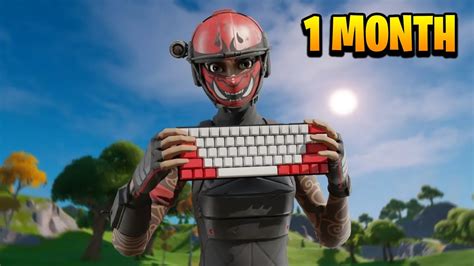 1 Month Fortnite Keyboard And Mouse Progression Tips Youtube