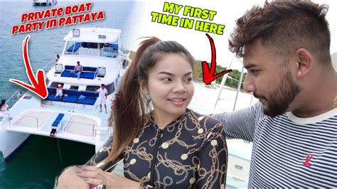 Private Boat Party In Pattaya Luxury Yacht In Thailand Indian In Thailand Youtube