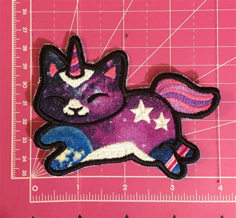 caticorn-appliqued-glitter-galaxy-fabric-embroidered-patch-etsy