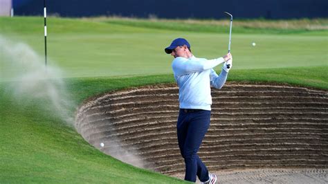 Rory Mcilroys Impossible Par On 18 Saves Round At Open Championship In Contention After Round 1