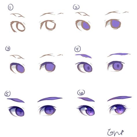 If there's something special in anime, it's the eyes. Eye Tutorial | Рисовать глаза, Рисование эскизов, Рисовать
