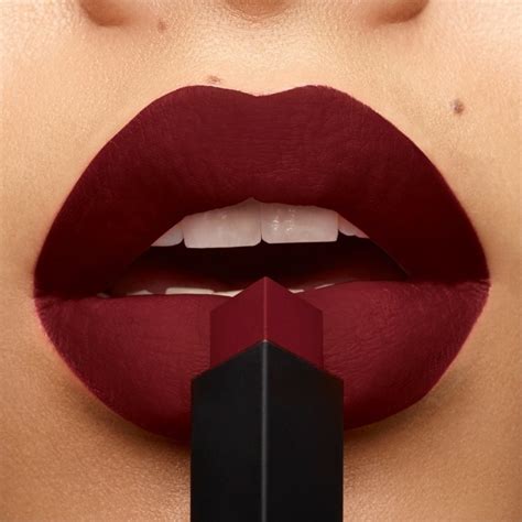 Ysl The Slim Leather Matte Lipstick Gr Reverse Red U