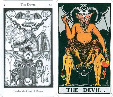 The Devil Card In Different Decks Arnemancy