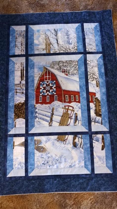 Attic Window W Panel Panel Quilt Patterns Fabric Panel Quilts