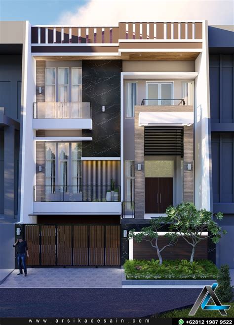 Desain tangga minimalis yang memiliki anak tangga berbentuk u tertutup. Update 2021 Desain Rumah Makan Padang Minimalis Wallpaper JPG
