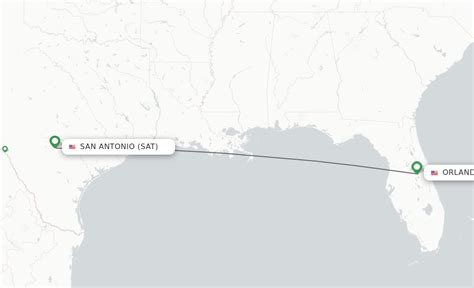Direct Non Stop Flights From San Antonio To Orlando Schedules