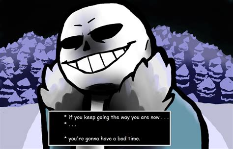 Undertale Youre Gonna Have A Bad Time By Peaceloveandpaws On Deviantart