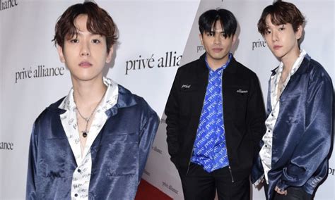 Exos Baekhyun Says Be Brave Be Humble In New Privé Alliance X Bbh