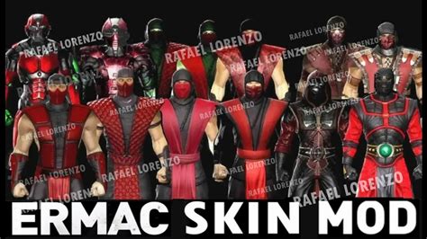 Mortal Kombat Ermac Dlc Mk Costume Skin Pc Mod Mk9 Komplete Edition