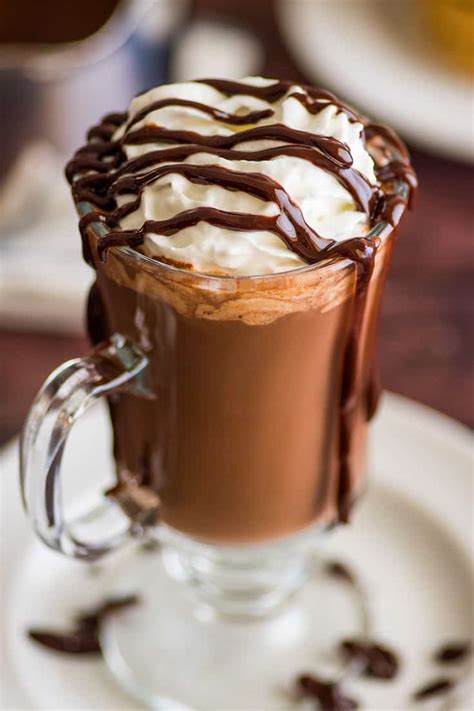 Rich And Thick Hot Chocolate For One Baking Mischief