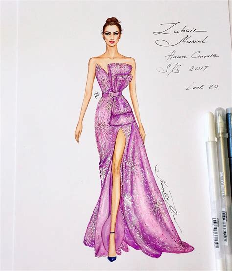 Dress Design Drawing Dress Design Sketches Sketches Dresses Fashion