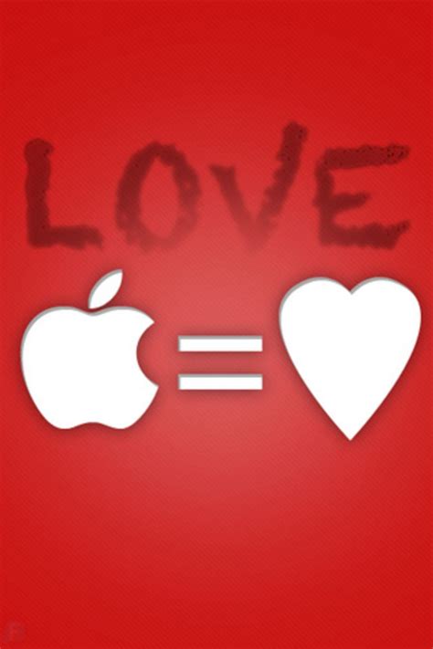 Apple Love Iphone Wallpaper Hd