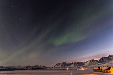 The Darkness And Light Of The Arctic Polar Night Marine Night Field