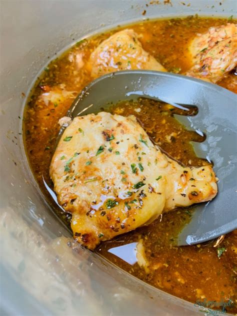 We may earn commission on some of the items you choose to buy. The Best Slow Cooker Chicken Thighs Recipe | Sidetracked Sarah