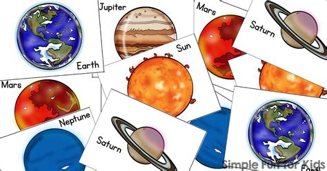 Sun and Planets Matching Game - Simple Fun for Kids VIP
