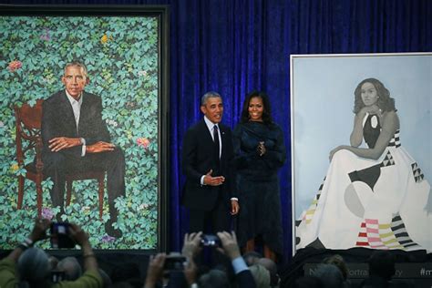 Barack And Michelle Obamas Glorious Smithsonian Portraits Unveiled