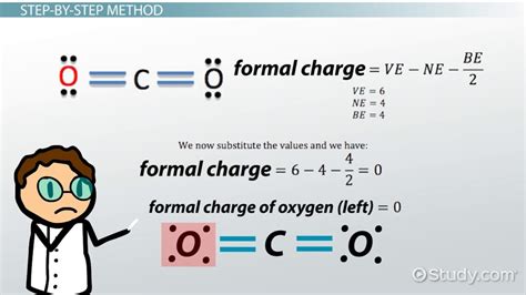 Calculating Formal Charge Definition And Formula Video And Lesson