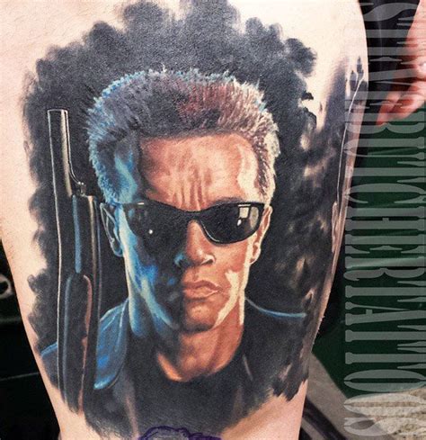 Realistic Movies Tattoo By Steve Butcher Tattoo No 13023 Tattoo