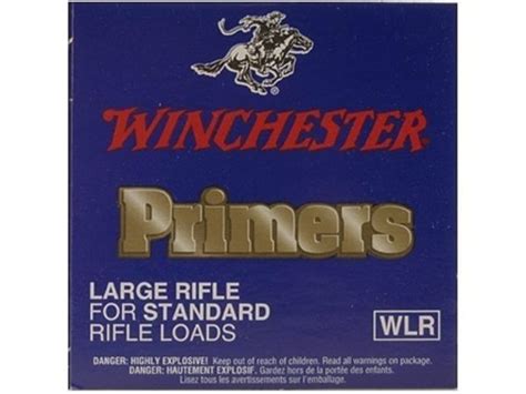 Winchester Large Rifle Primers 8 1 2 Box Of 1000 10 Trays Of 100