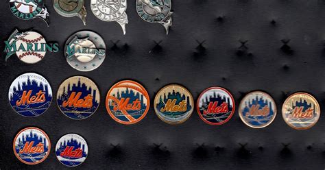 Baseball Pin Collection Display Collecting Mlb Baseball Logo