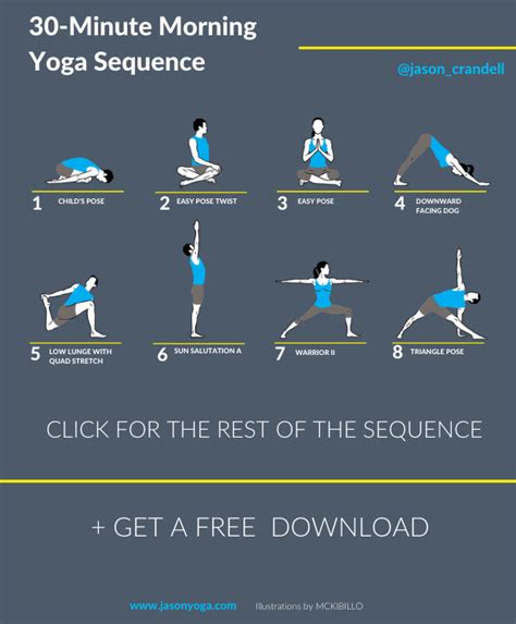 30 Minute Morning Yoga Sequence Jason Crandell Vinyasa Yoga Morning
