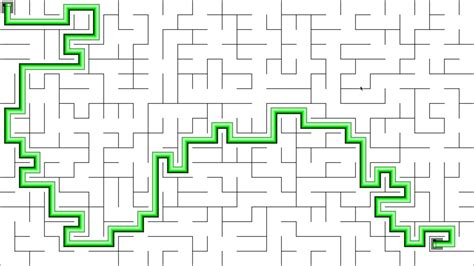 Mazes 1 Maze Generator And Solver Python And Pygame Youtube