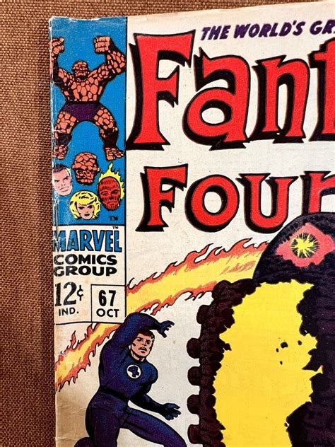 Vintage Fantastic Four 67 Origin And 1st Appearance Of Him Warlock