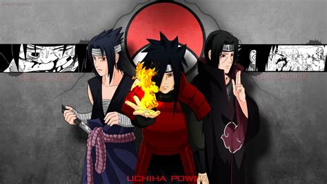 The uchiha clan were one of the founding noble families of leaf village. Uchiha Clan Wallpaper ·① WallpaperTag
