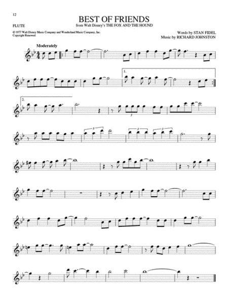 Buy Flute Scores Sheet Music Movie Walt Disney
