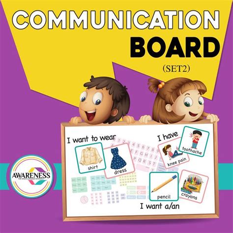 Communication Boards Aac For Non Verbal Autism Special Education