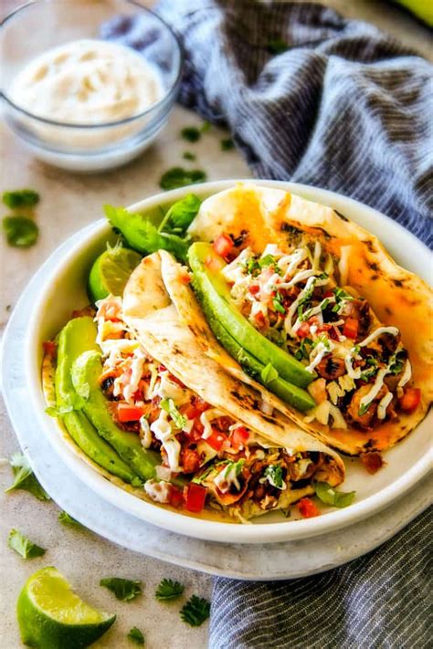 Maybe you would like to learn more about one of these? Honey Chipotle Chicken Tacos with BLT Slaw (& Video!)