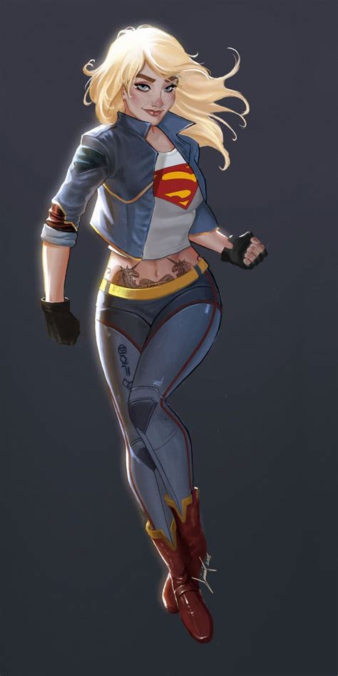 Supergirl V2 By Flafflewaffle On Deviantart Artofit