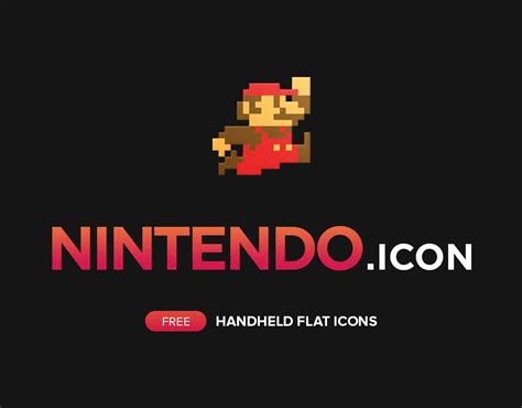 Check Out This Behance Project Free Nintendo Handheld Flat Icons Ai