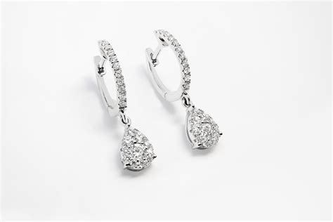 Diamond Drop Earrings Diamondport