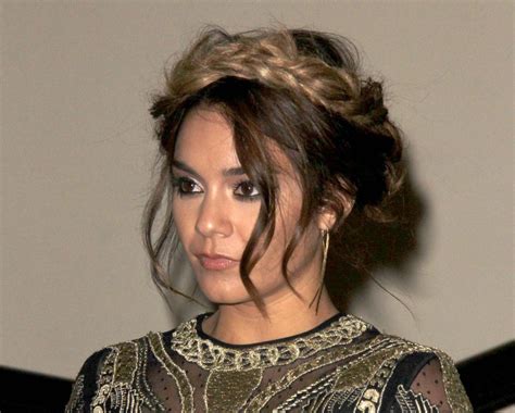 Vanessa Hudgens Braided Hair Extensions For An Ombre Effect And Bohemian Vibe